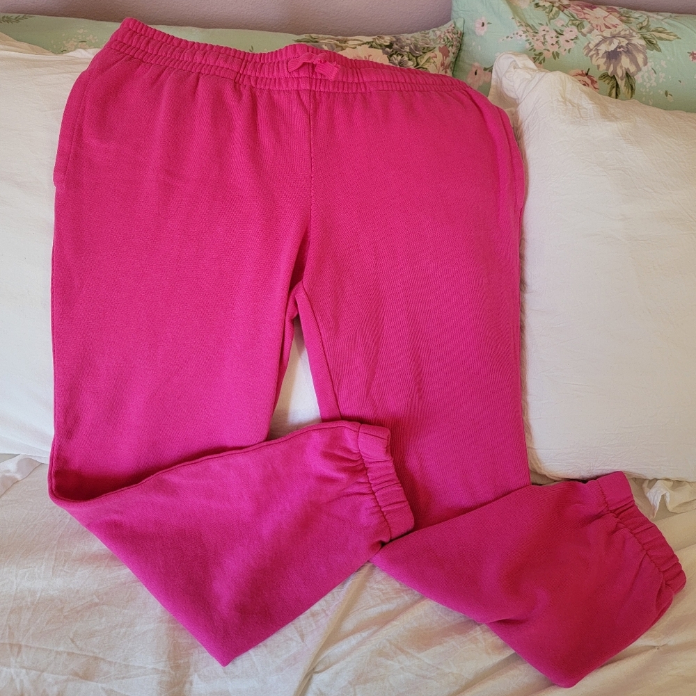 Athletic Works Hot Pink Jogger Pants